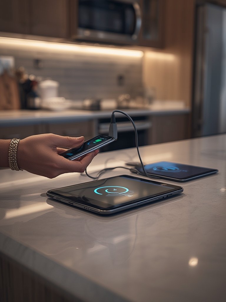 Smart home charging station - Illustration 2