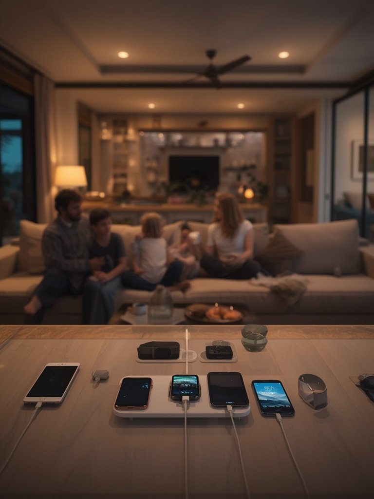 Smart home charging station - Illustration 3