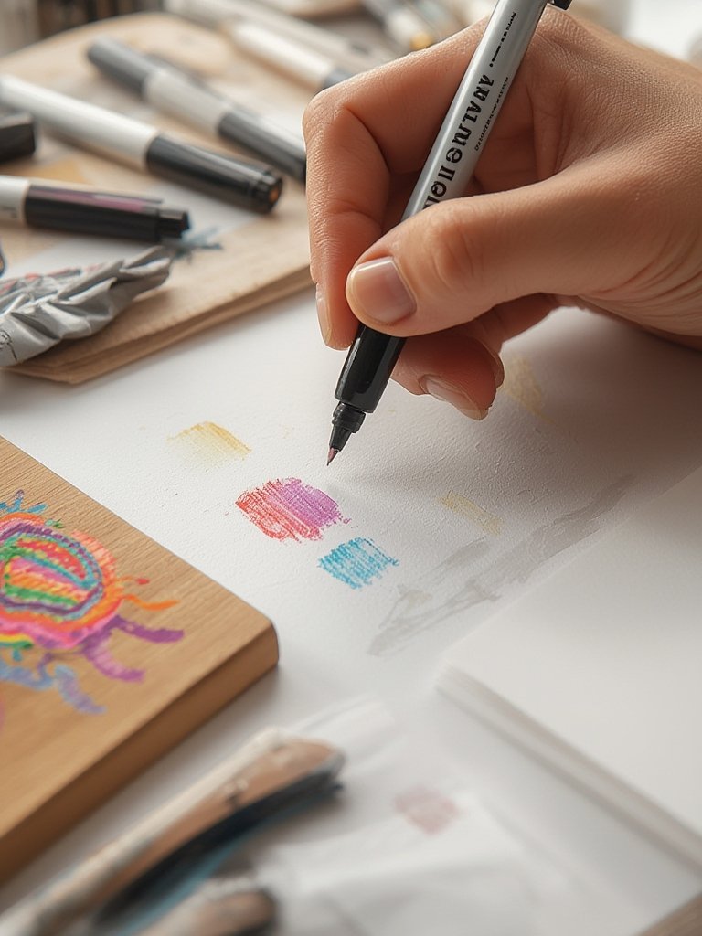 Permanent Markers: 12 Ultimate Secrets For Amazing Results In 2026 2 permanent markers in action