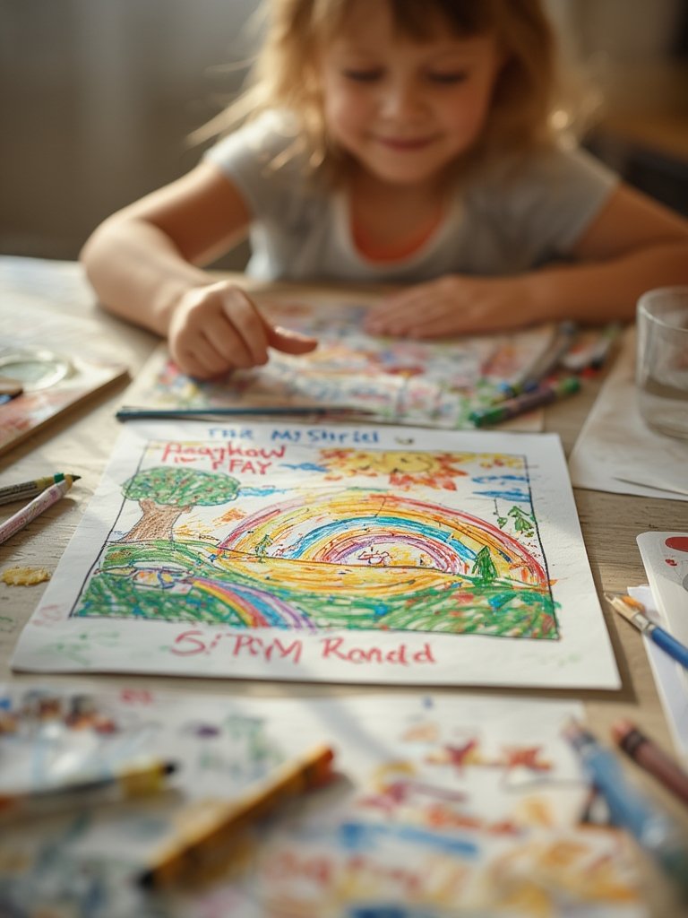 drawing paper in action