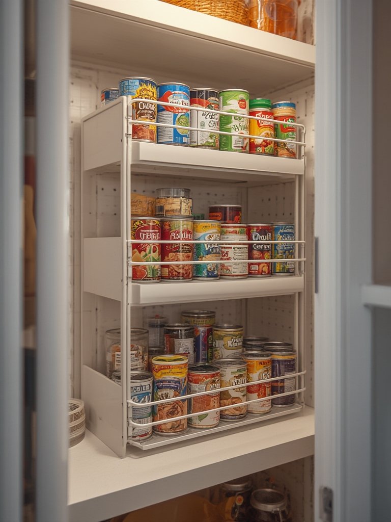 can organizer in action