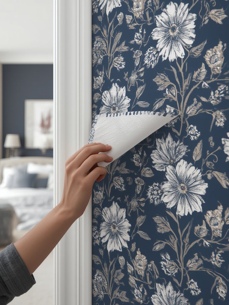 Navy Wallpaper: 10 Ultimate Secrets For An Amazing Room Makeover 2026 2 navy wallpaper in action
