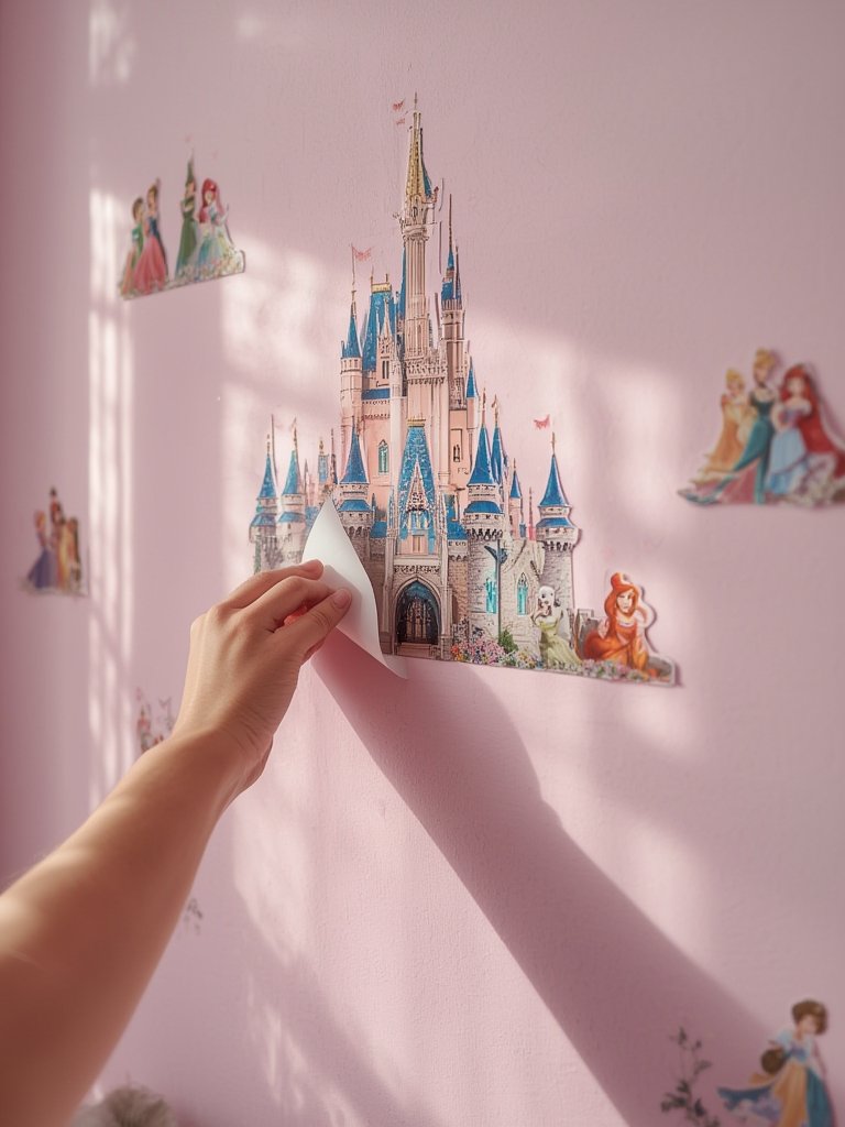 princess decals in action