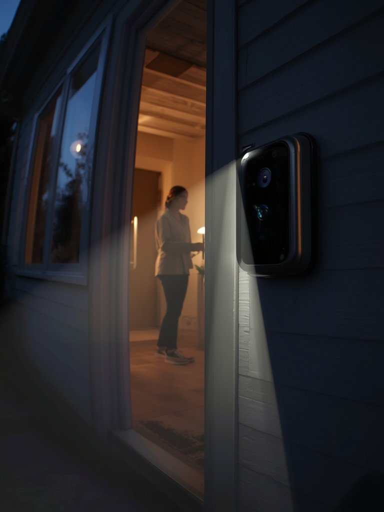 video doorbell in action