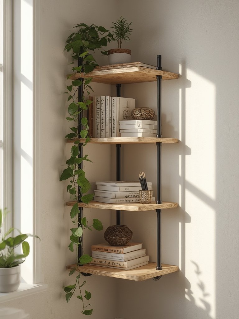 Corner Shelf: 5 Ultimate Steps For Amazing Organization In 2026 2 corner shelf in action