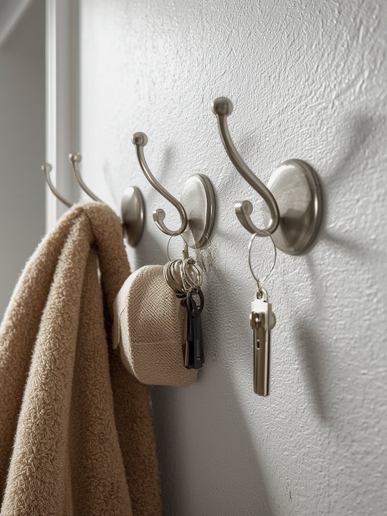 Metal Hooks: 5 Ultimate Steps for Amazing Home Decor in 2026 2 metal hooks in action