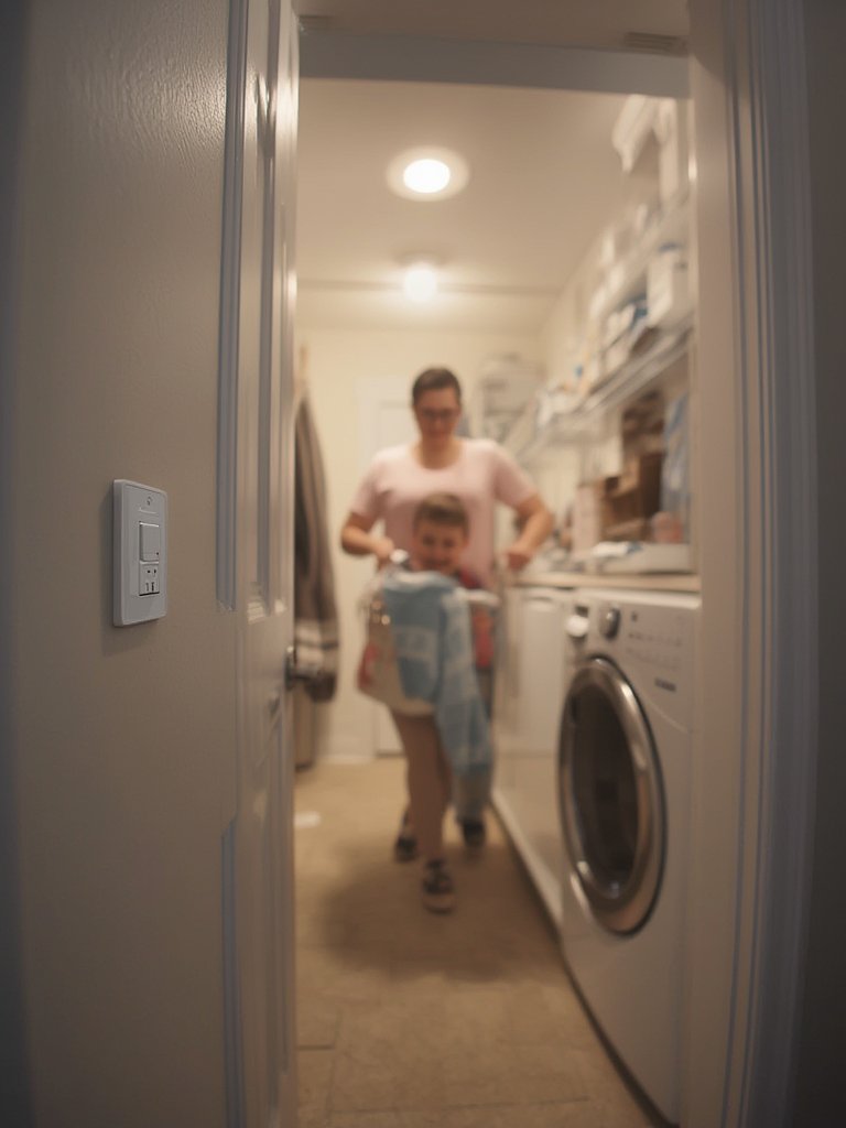 motion sensor in action