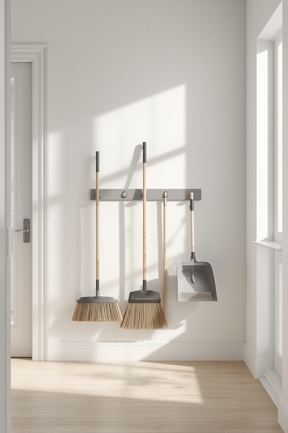 broom holder product view