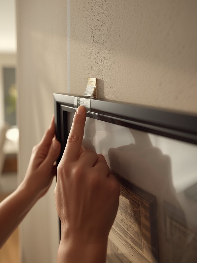 picture hangers in action