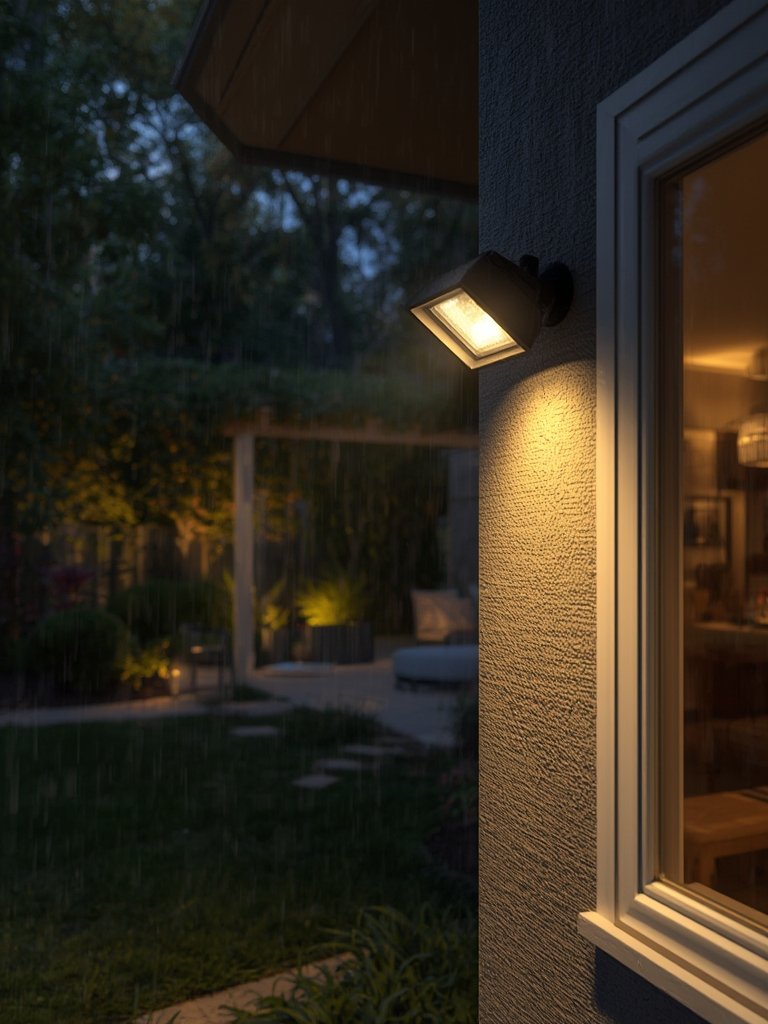 security light in action