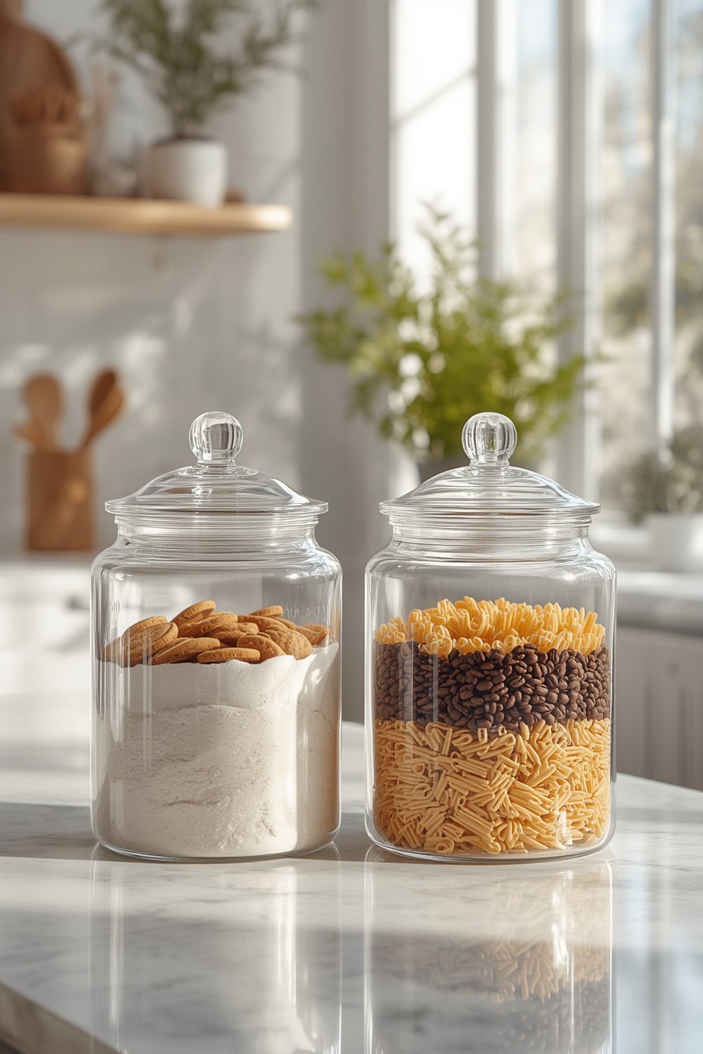 glass jar product view