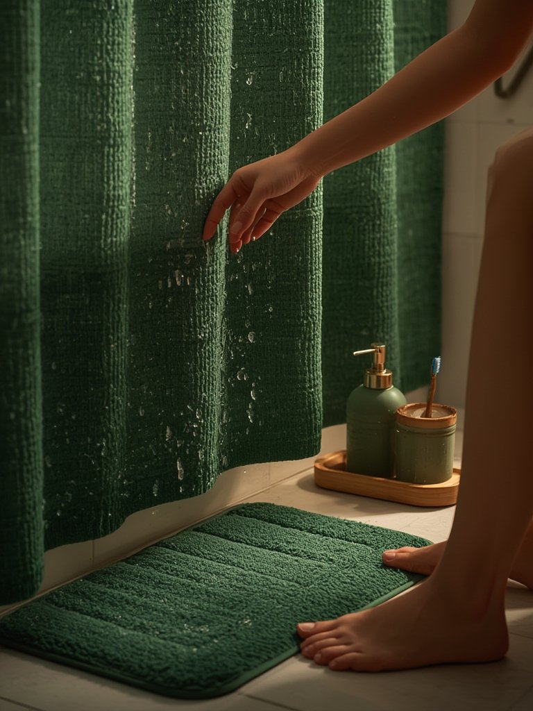 bathroom set in action