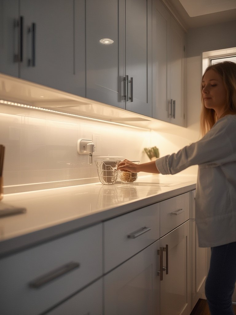 motion sensor in action