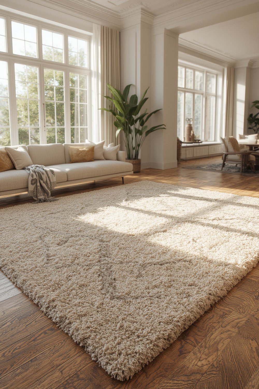 shag rug product view