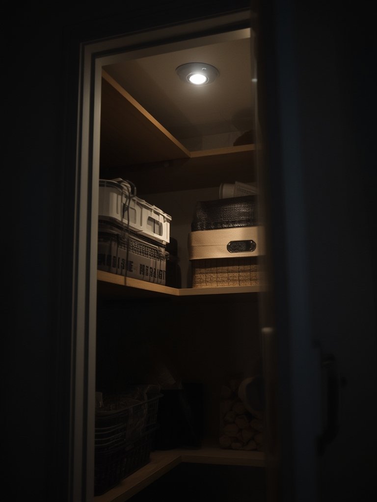 motion light in action