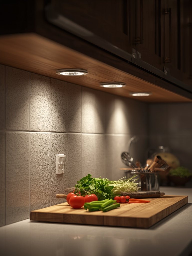 Puck Lights: 2 Ultimate Steps For Easy Cabinet Lighting In 2026 2 puck lights in action