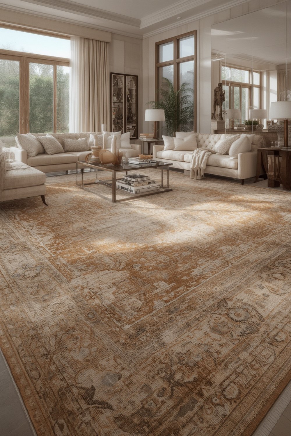 vintage rug product view