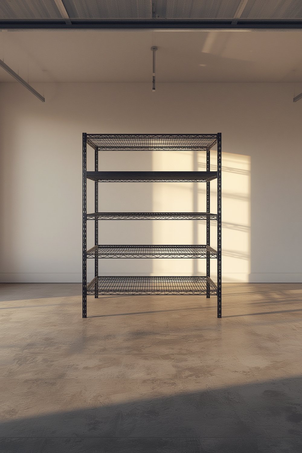 wire shelving product view