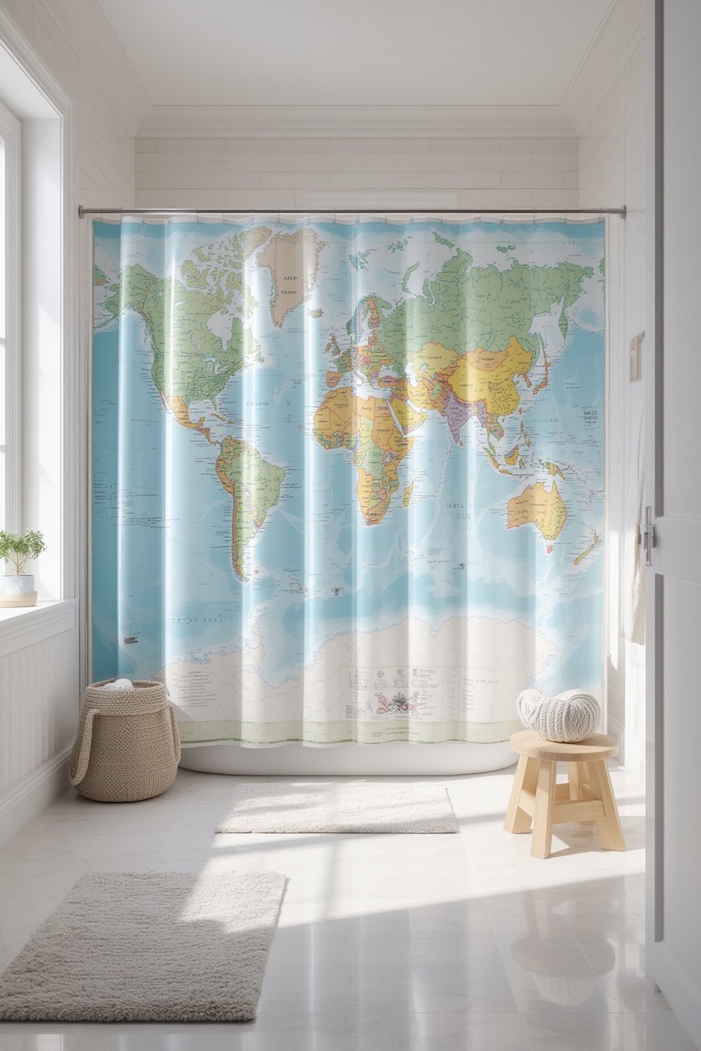 world map product view